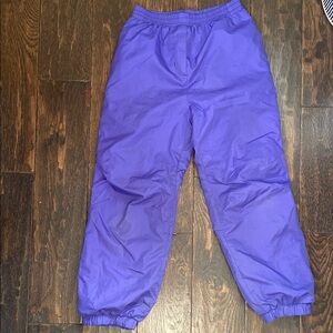Jupa Kids Purple Lined Outdoor Pants Size 7